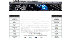 Desktop Screenshot of ledheadlightsbulbs.com